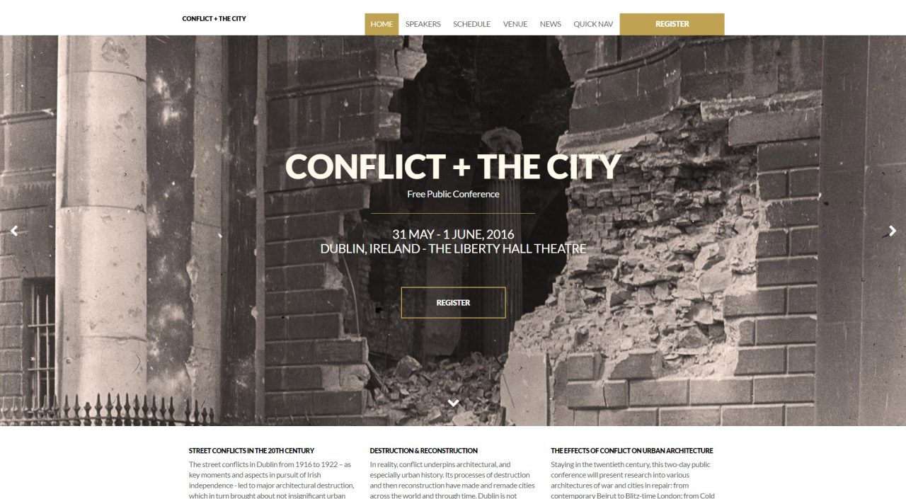 conflict home page