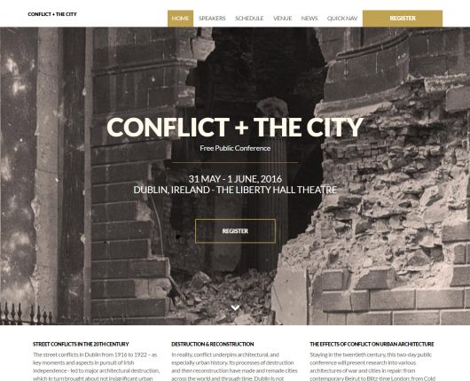 conflict home page