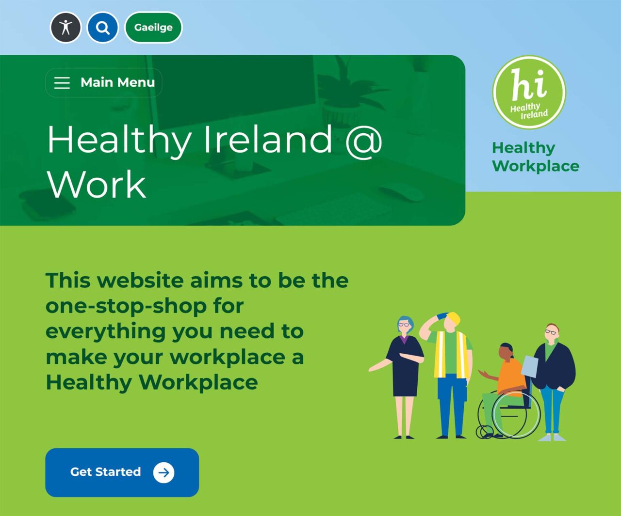 Healthy Workplace Home Page